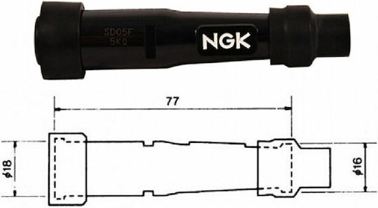NGK Straight Spark Plug