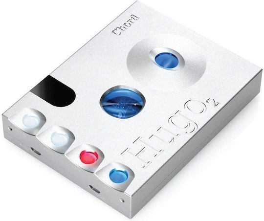 Chord Electronics Hugo 2 Schreibtisch Digital Bluetooth Kopfhörerverstärker 2 Kanäle mit DAC, USB und Jack 3.5mm/6.3mm