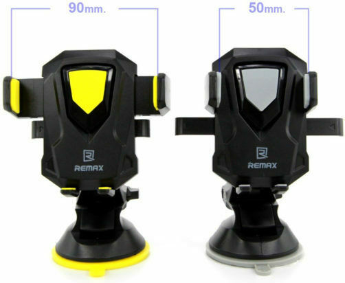 Remax RM-C26 Car Mobile & Tablet Mount with Adjustable Hooks Black