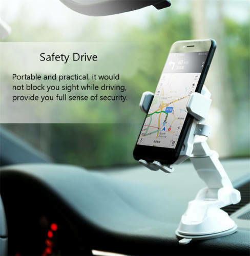 Remax RM-C26 Car Mobile & Tablet Mount with Adjustable Hooks Black