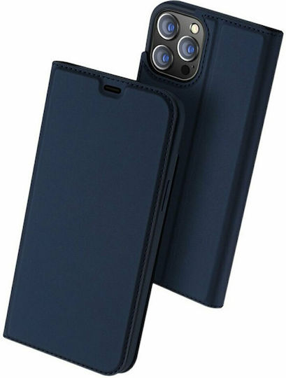 Dux Ducis Skin Pro Book Δερματίνης Μαγνητικό Navy Μπλε (iPhone 12 Pro Max)