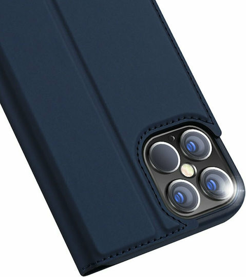 Dux Ducis Skin Pro Book Δερματίνης Μαγνητικό Navy Μπλε (iPhone 12 Pro Max)