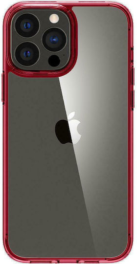 Spigen Ultra Hybrid Задна корица Пластмаса Червен (iPhone 13 Pro - iPhone 13 Про) ACS03263