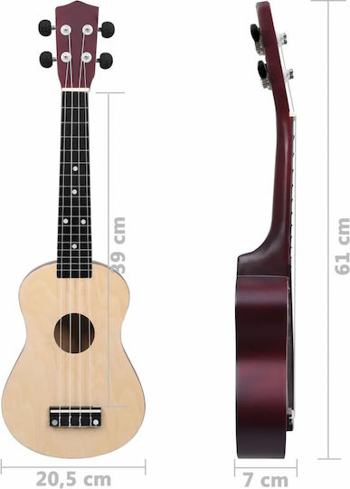 vidaXL Soprano Γιουκαλίλι
