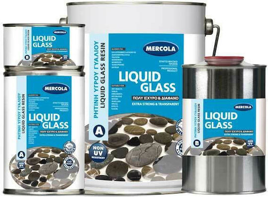 Mercola Liquid Glass Ρητίνη Δύο Συστατικών 320gr