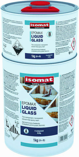 Isomat Epomax Liquid Glass (A+B) Two-Component Resin 1kg