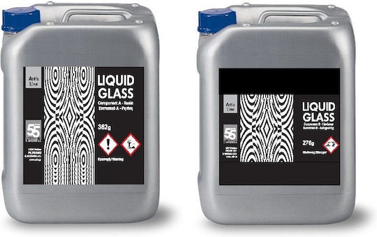 Uzin Liquid Glass Ρητίνη Δύο Συστατικών UV Resistant 500gr