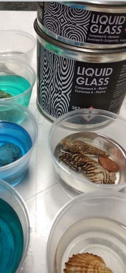 Uzin Liquid Glass Ρητίνη Δύο Συστατικών UV Resistant 500gr