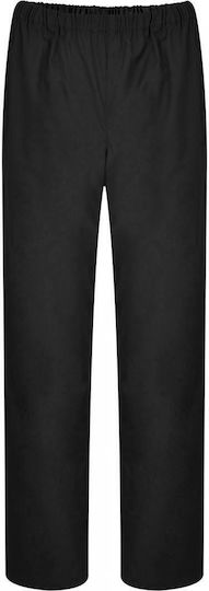 B-Well Cesare Unisex Black Pants & Blouse Set Cotton and Polyester