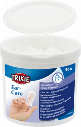 Trixie Earcare 50 Dog & Cat Wipes for Ear Cleansing with Aloe