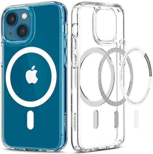 Spigen Ultra Hybrid MagSafe Compatible Back Cover Πλαστικό 2mm Λευκό (iPhone 13 mini)