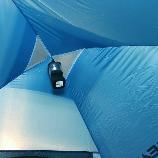 High Peak Beaver 3 Καλοκαιρινή Σκηνή Camping Igloo Μπλε για 3 Άτομα 200x180x120εκ.