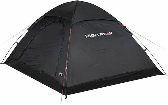 High Peak Monodome Camping Tent Igloo Black 3 Seasons for 4 People 240x210x130cm