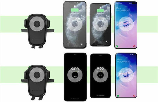 iOttie Car Mobile Mount with Magnet and Wireless Charging Black