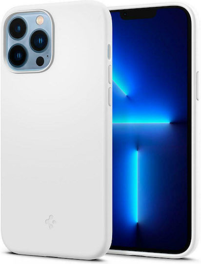 Spigen Silicone Fit Back Cover White for iPhone 13 Pro Max