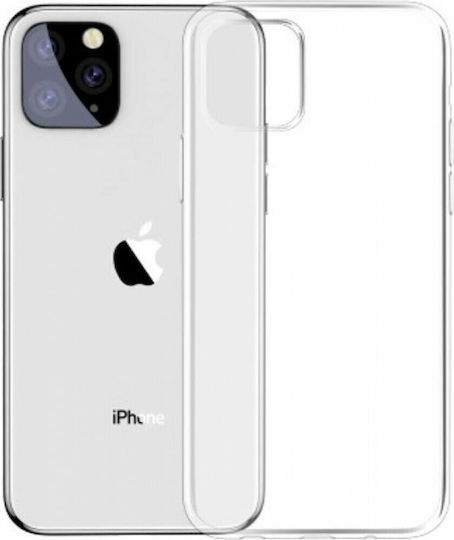Hurtel 0.5mm Ultra Slim Задна корица Силикон 0.5мм Прозрачен (iPhone 11)
