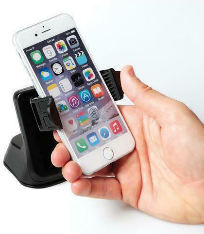 Lampa Snap Elevator Car Mobile Mount with Adjustable Hooks Silver