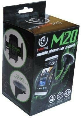 Rebeltec Βάση Κινητού Αυτοκινήτου M20 Smartphone Holder με Ρυθμιζόμενα Άγκιστρα