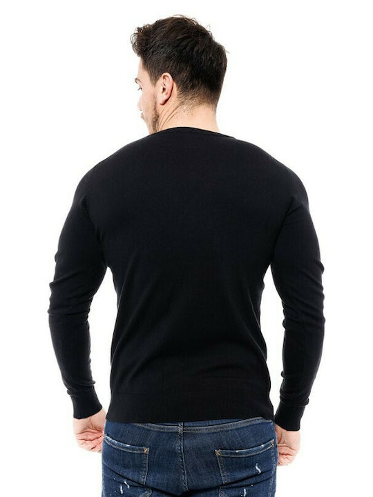 Biston Men's Long Sleeve Blouse Black