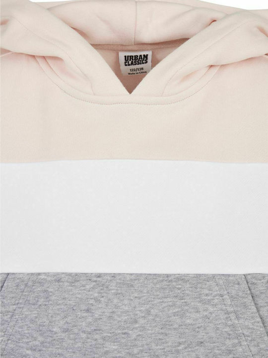 Kinder-Sweatshirt mit Kapuze und Taschen Gray
