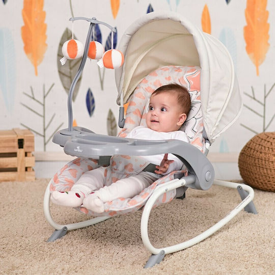 Lorelli Manual Baby Relax Dream Time Rose Velvet Unicorn for Child up to 9kg