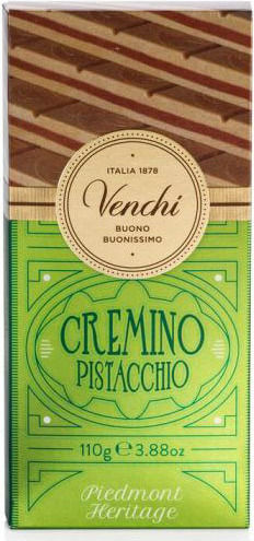 Venchi Cremino Chocolate Milk Pistacchio Gluten-Free 110gr