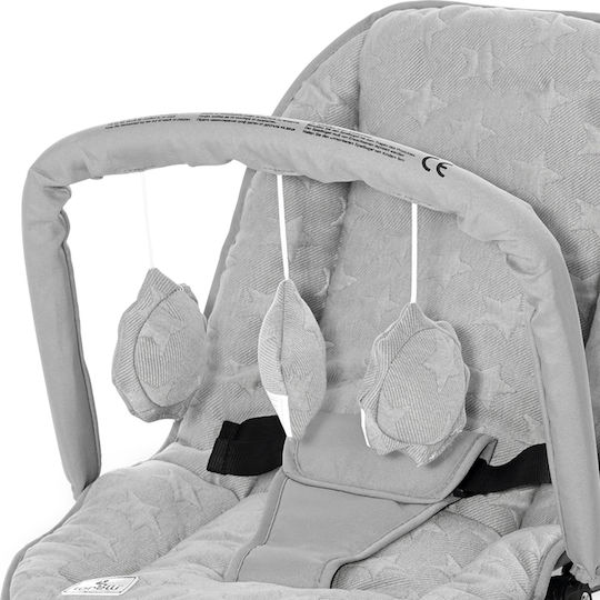 Lorelli Χειροκίνητο Relax Μωρού Eliza Luxe String Beige Stars για Παιδί έως 9kg