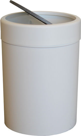 Viomes 051003 Plastic Waste Bin 7lt White