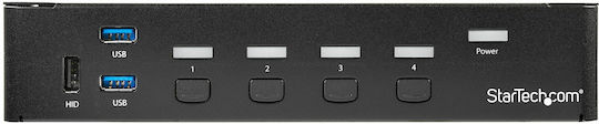 StarTech 4-Port DisplayPort KVM Switch - USB 3.0 - 4K 30Hz