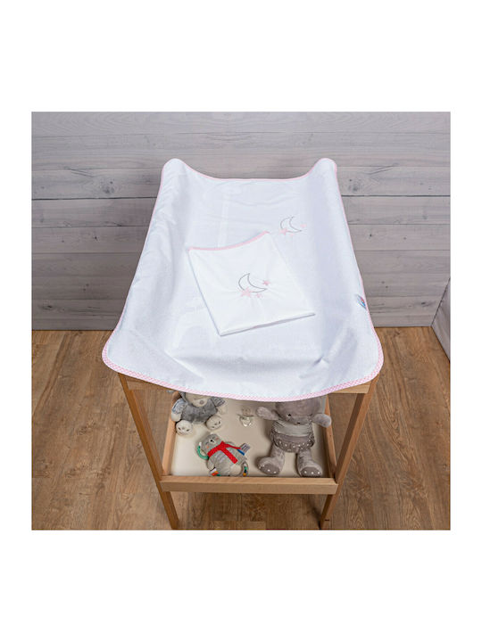 abo Waterproof Baby Burp Cloth Pink 60x80cm