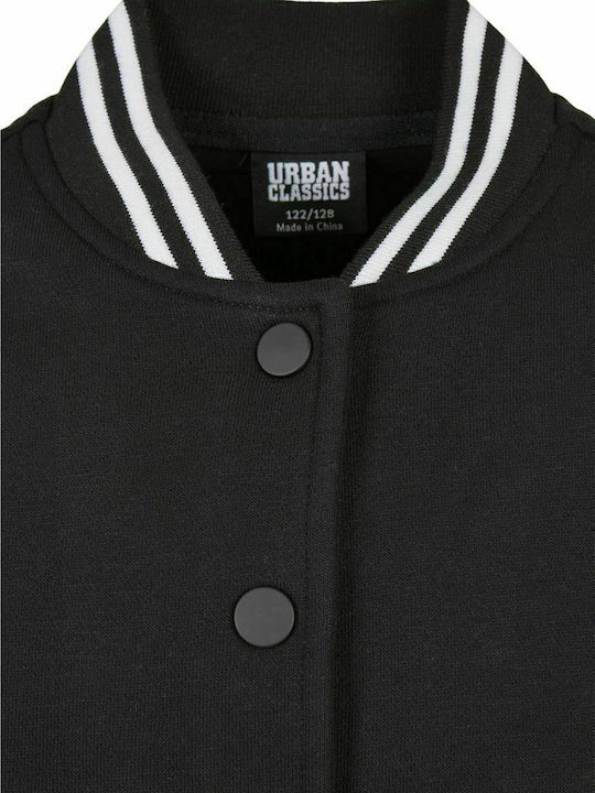 Kids Bomber Short Black