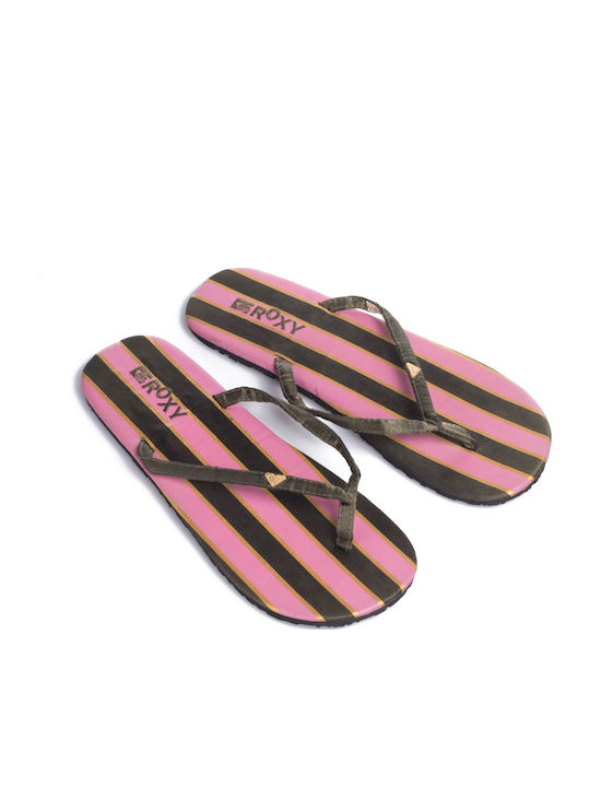 Sofia Women's Flip Flops Pink/Khaki
