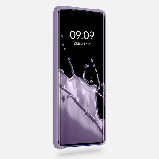 KWmobile Soft Flexible Rubber Cover Back Cover Σιλικόνης Violet Purple (Oppo Find X2 Neo)