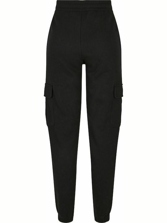 TB4563 Pantaloni de Trening cu elastic Fleece Negru
