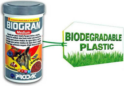 Prodac Biogran Medium Τροφή για Ψάρια Κιχλίδες σε Κόκκους 250ml 90γρ.