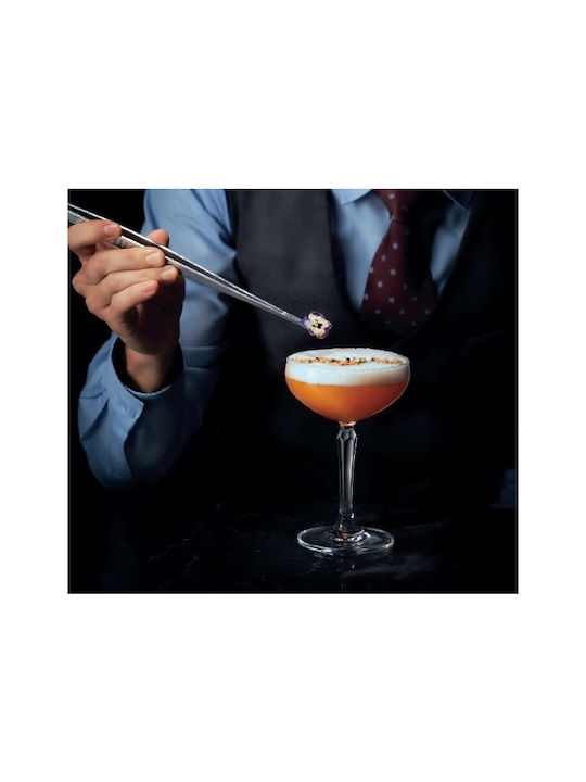 GTSA Coupe Set Gläser Cocktail/Trinken aus Glas Mit Stiel 215ml 6Stück