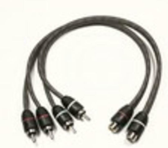 Four Connect Stage1 Y-Splitter Car Audio Speaker Cable 1M 2F