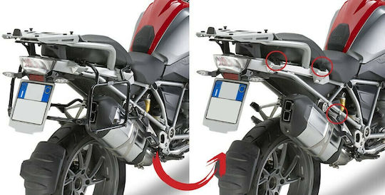 Givi Πλαϊνές Βάσεις για BMW R 1200 / R 1200 GS Adventure για BMW R 1200 GS 2013-2018 / R 1200 GS Adventure 2014-2016