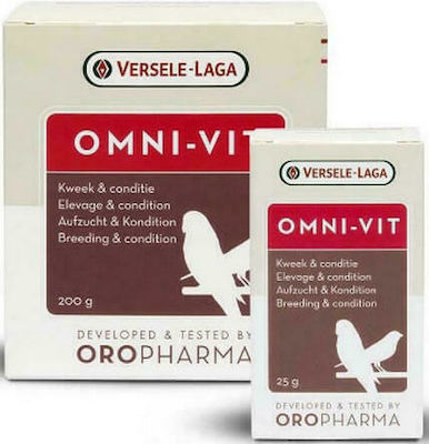 Versele Laga Oropharma Omni-Vit Food Supplement for Birds Breeding & Condition 25gr 25gr