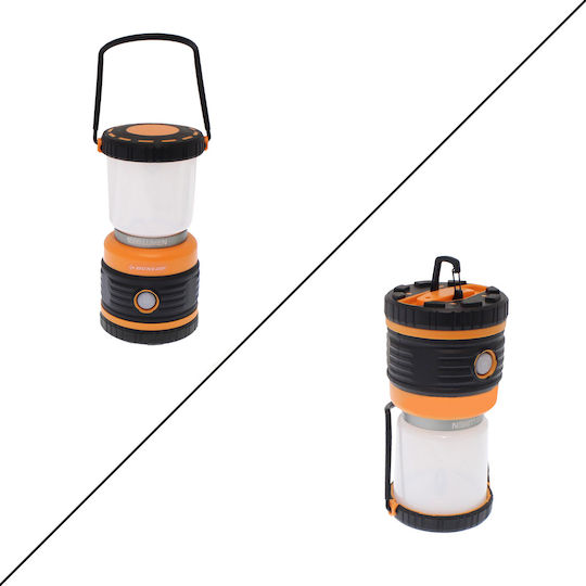Dunlop Led Battery Lantern for Camping with Flashlight 1000lm