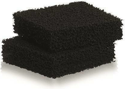 Juwel bioCarb Sponge for Aquarium Filter with Activated Carbon Activated Carbon Sponge (XL) 2 Pieces 2 Pieces