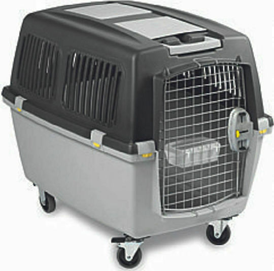 Stefanplast Gulliver IATA 4 Dog Transport Cage Gray 71x51x50cm