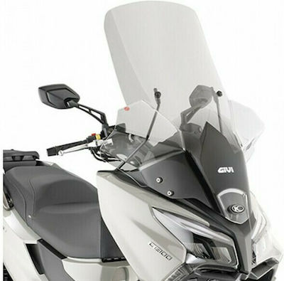 Givi 6115DT Motorcycle Windshield & Windscreen Transparent Visor for Kymco X-Town 125-300 2020 6115DT