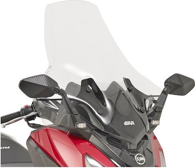 Givi Motorcycle Windshield & Windscreen Transparent Visor for Sym Cruisym 300 7056DT