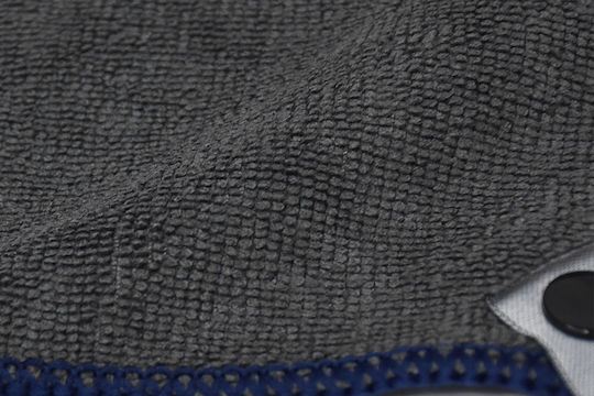 AlpinPro Drysoft Microfiber Face Towel Antibacterial in Case Terry Navy 80x40cm