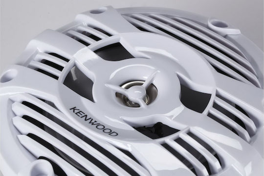 Kenwood Set difuzoare marine Impermeabile 6.5" cu 50W RMS Alb