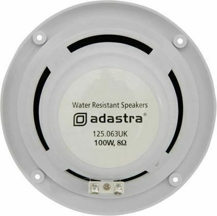 Adastra Set Marine-Lautsprecher Wasserdicht mit 40W RMS Weiß