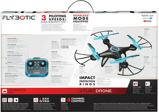 Silverlit Flybotic Stunt Drohne Kinder 2.4 GHz ohne Kamera