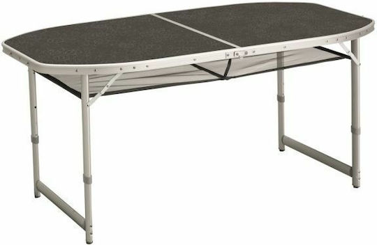 Outwell Hamilton Τραπέζι Αλουμινίου για Camping Πτυσσόμενο 150x80x43cm Ασημί