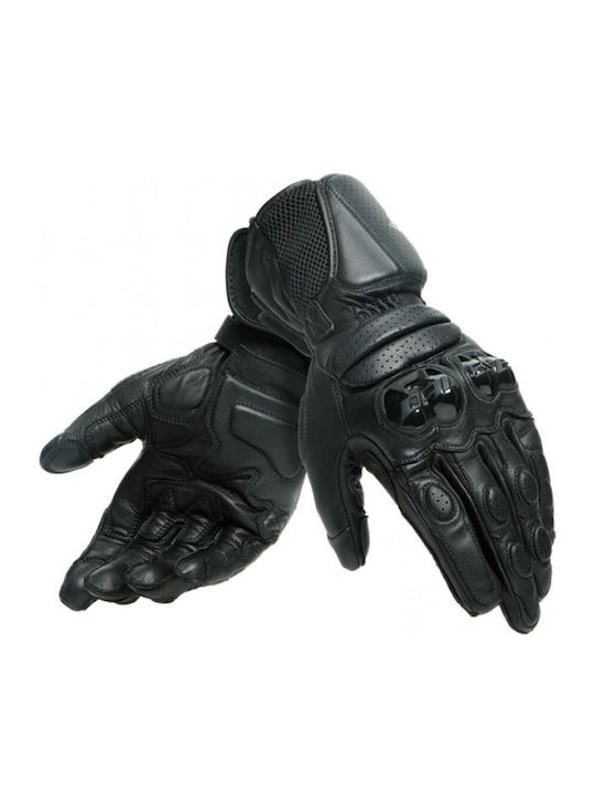 Dainese Impeto Καλοκαιρινά Ανδρικά Γάντια Μηχανής Δερμάτινα Αδιάβροχα Μαύρα